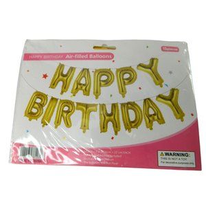 Happy Birthday Balloons Air Filled No Helium Needed Wall Or Hang 13 Balloons